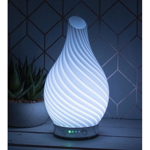 Desire  Aroma Humidifier Diffuser - Grey Twist 26cm
