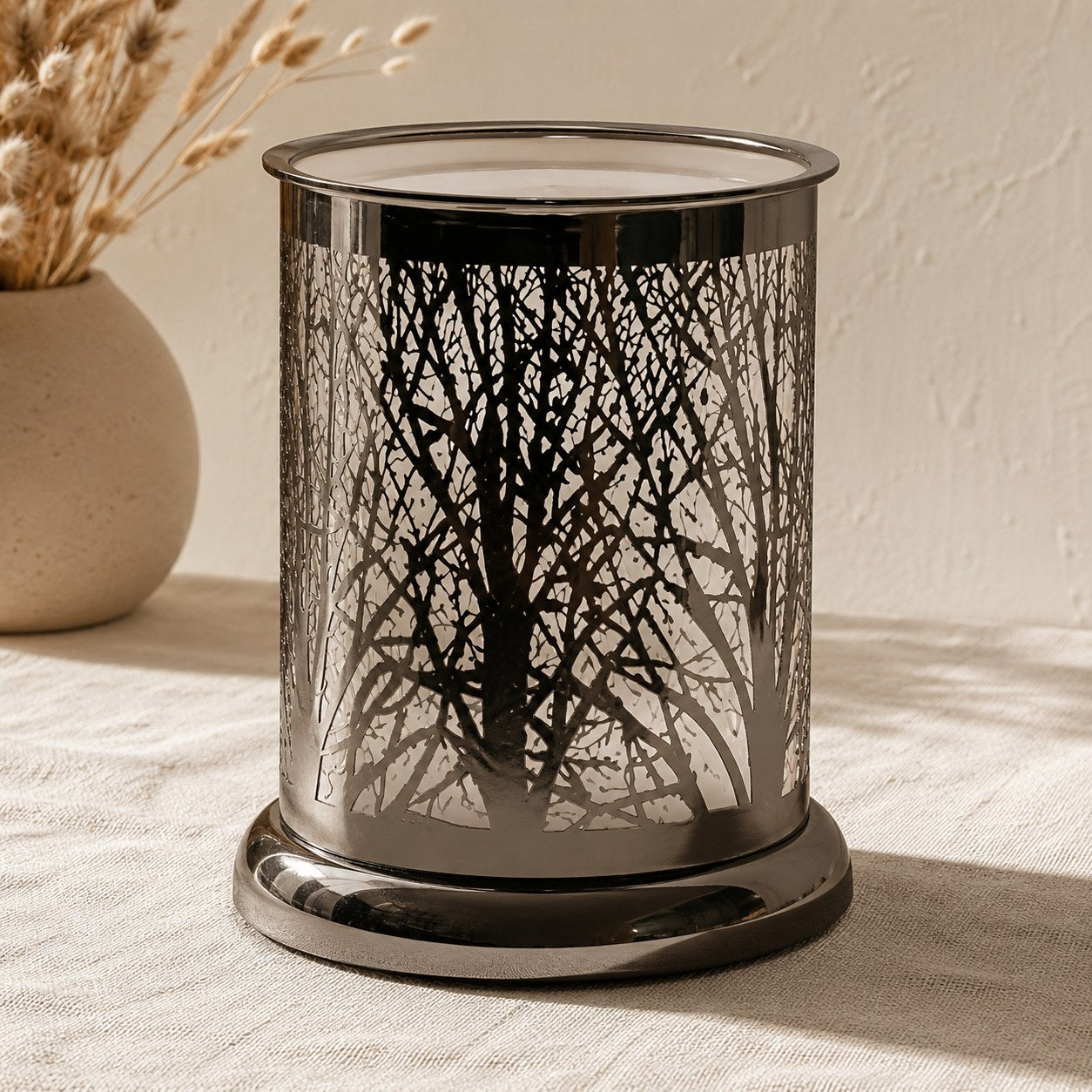 Forrest silhouette electric wax melt burner
