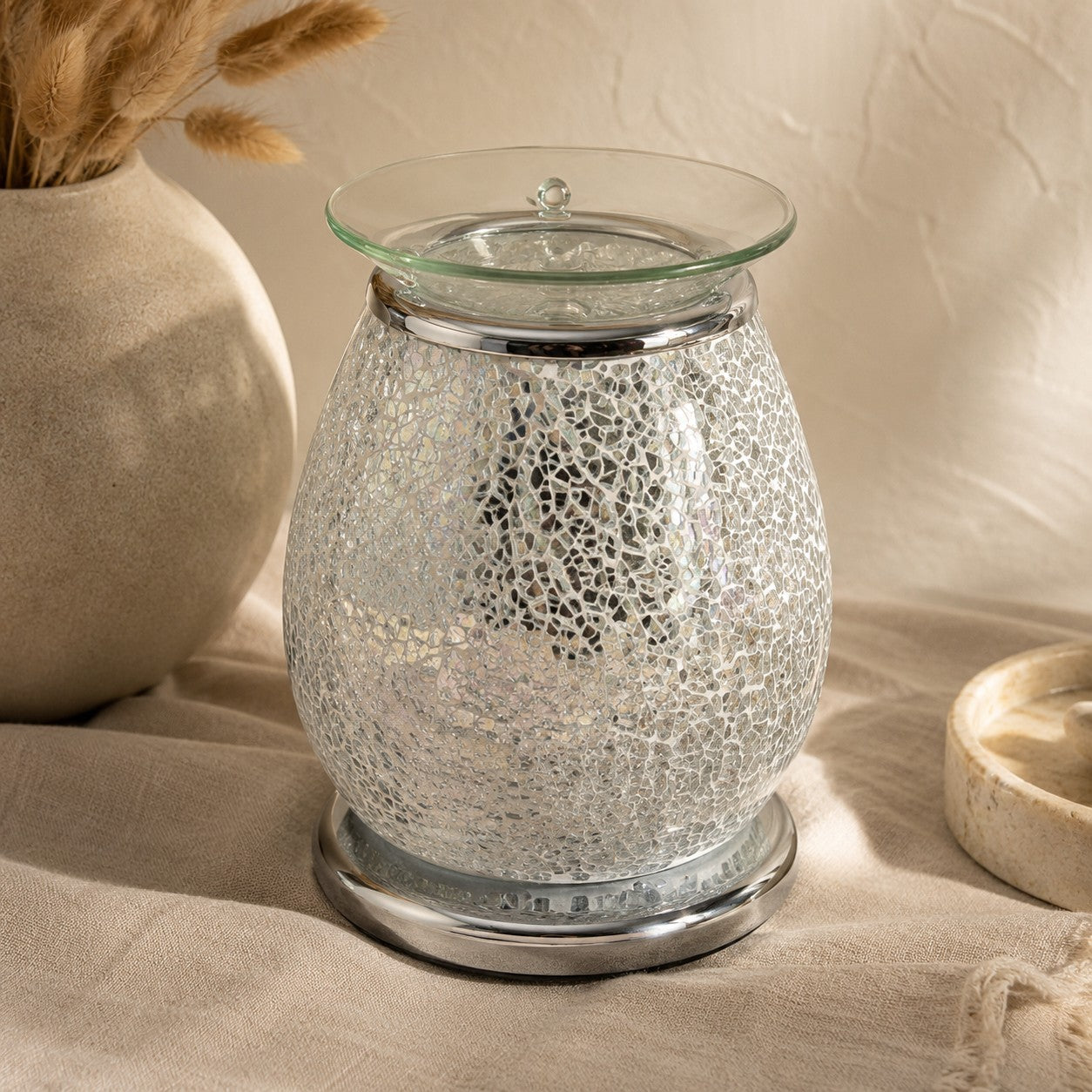 Jupiter Mosaic electric wax melt burner, unlit