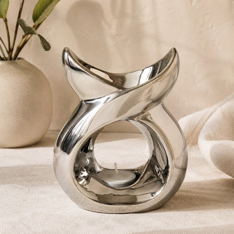 Chrome serenity ceramic wax melter