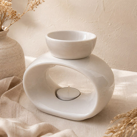 Grey elegance ceramic wax melter