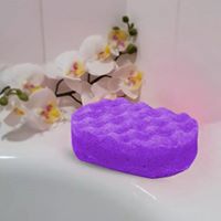 Noir - Pomegranate Black Exfoliating Soap Filled Sponge