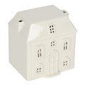 White Ceramic House Burner - Comes With 15 Melts