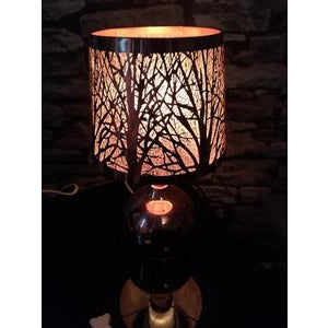 Rose Gold Touch Sensitive Aroma Lampshade 27cm -  Plus 15 Melts