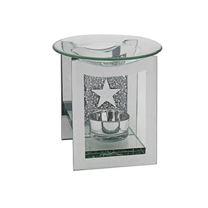 Star Mirror Crystal Burner Star - plus 15 Melts