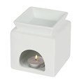 WHITE FAMILY  CUT OUT OIL BURNER-  Plus 15 Melts