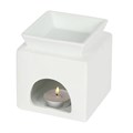 WHITE LOVE CUT OUT OIL BURNER-  Plus 15 Melts