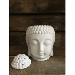 White Buddha Head  Burner -  Plus 15 Melts