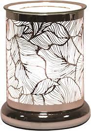 Silhouette Electric Wax Melt Burner - Leaves 17cm-  Plus 15 Melts
