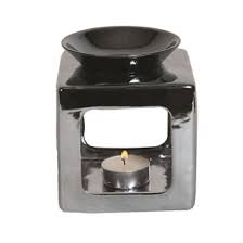 Midnight Square Wax Melt Burner -  Plus 15 Melts