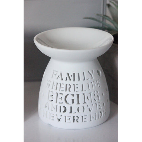 Ceramic Words With Cut Out As Design  - Plus 15 Melts