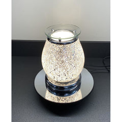 Jupiter Mosaic Electric Touch Lamp Burner -  Plus 15 Melts.