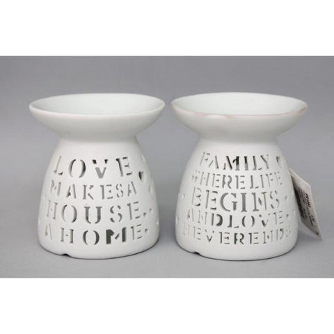 Ceramic Words With Cut Out As Design  - Plus 15 Melts