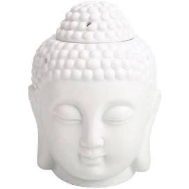 White Buddha Head  Burner -  Plus 15 Melts