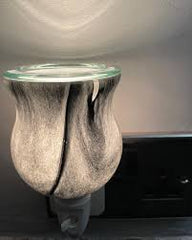 Plug In - Grey Swirl Plug In Melter